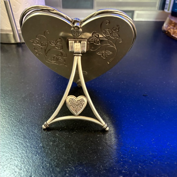 Brighton Heart-Shaped light pink  and Silver Picture Frame - Picture 2 of 7